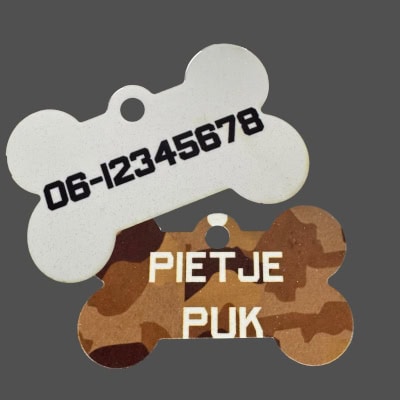 EVN-winkeltje: hondennaamplaatje