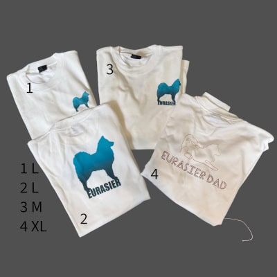 T-shirt nr 1L, 2L, 3M, 4XL