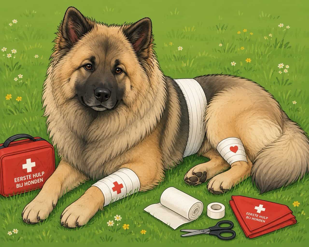 Eurasierweekend 2026: EHBO bij honden